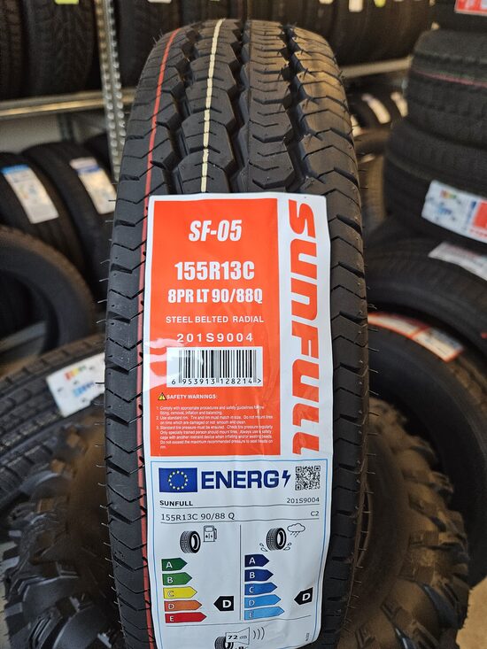 155R13C (155/80R13C) Sunfull SF05